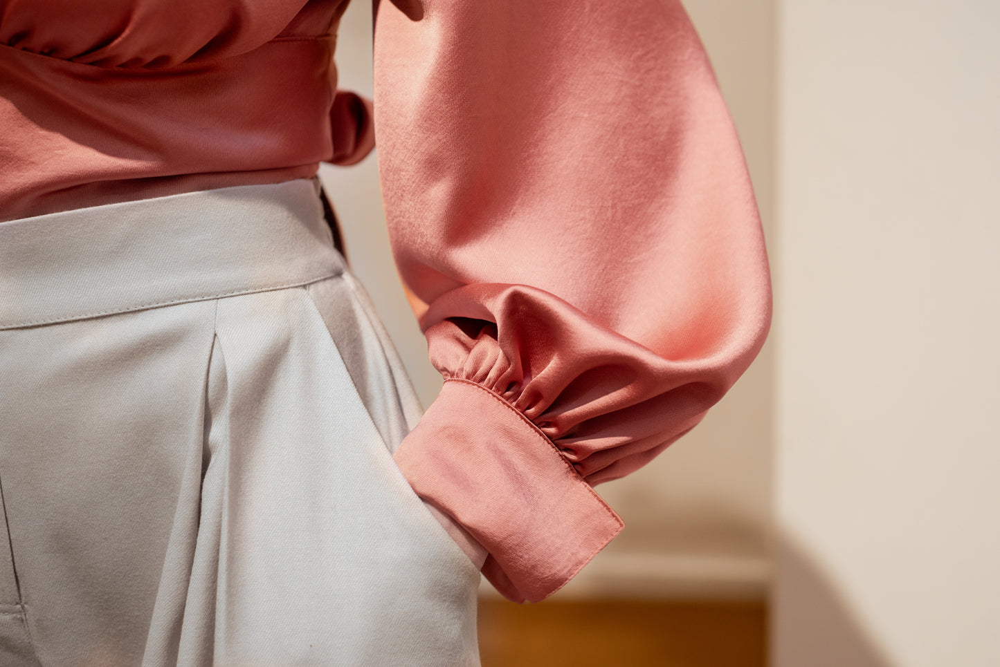 Pantalon Dalia - Blanc cassé